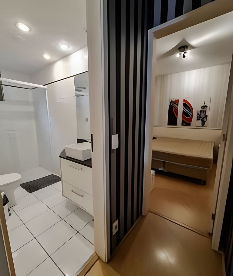 Apto com Piscina e Academia