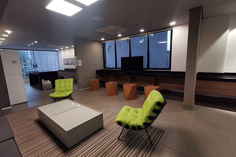 Apartamento top em Pinheiros: Piscina + Gym