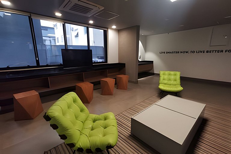 Apartamento top em Pinheiros: Piscina + Gym