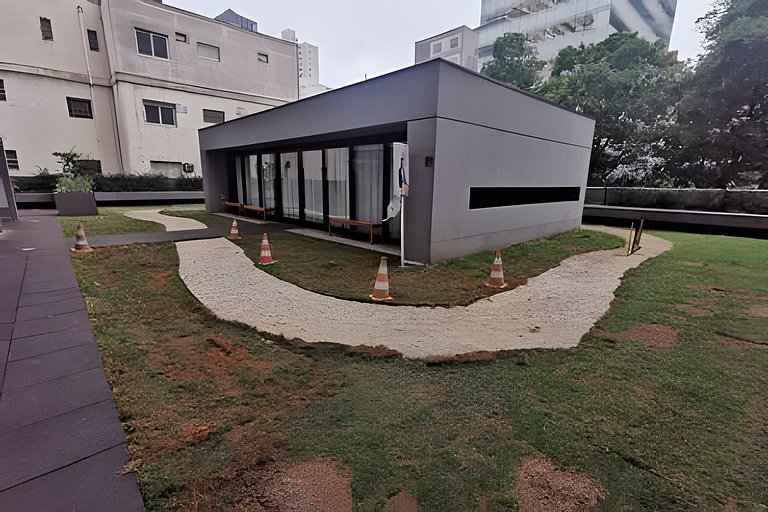 Apto com Piscina e Academia