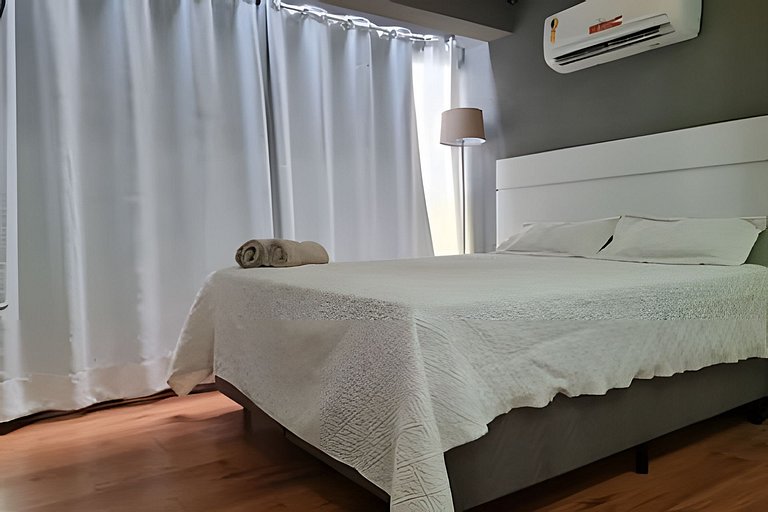 Apto com vista, prox ao Allianz