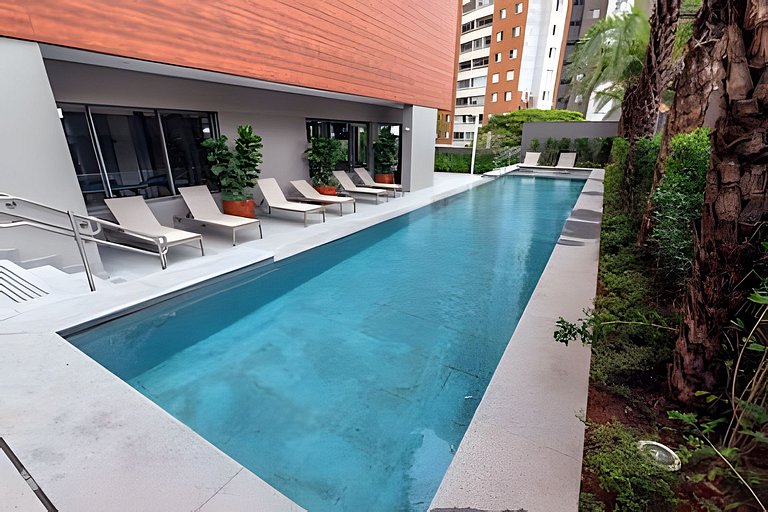 Apto Luxuoso e confortável com piscina