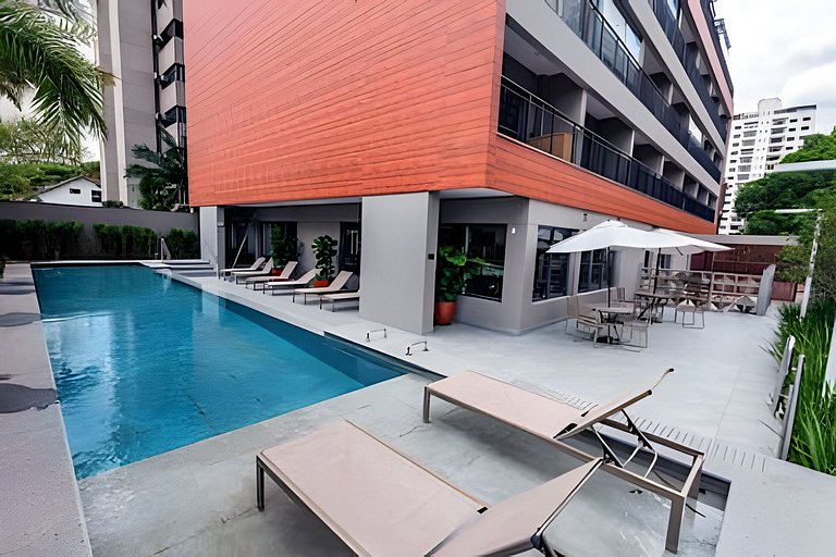 Apto Luxuoso e confortável com piscina