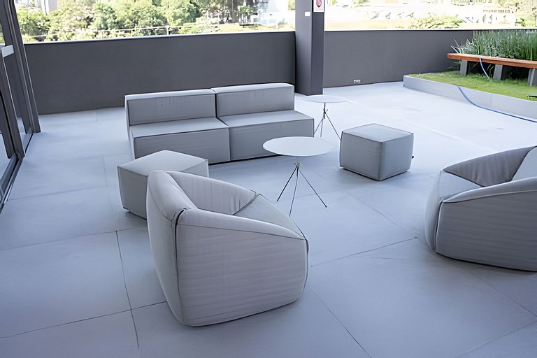Studio c/ Piscina e Academia