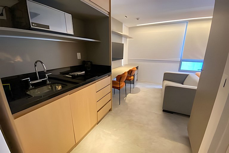 Conforto relaxante em Pinheiros AG Residence