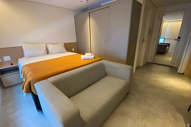 Conforto relaxante em Pinheiros AG Residence