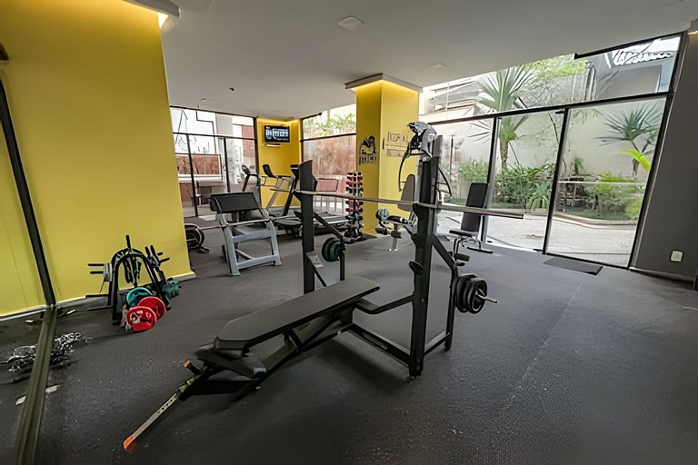 Um respiro verde no meio da agitação urbana