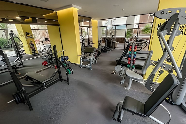 Um respiro verde no meio da agitação urbana