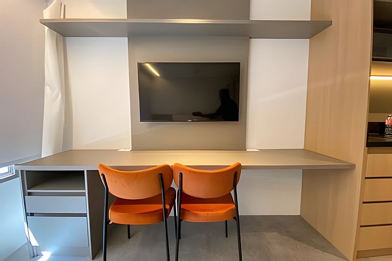 Studio próximo a estação Oscar Freire