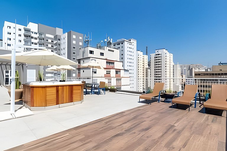 Ap com Piscina e Jacúzzi