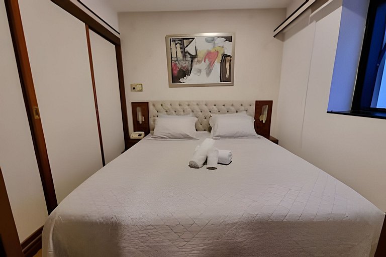 Apartamento, piscina e conforto