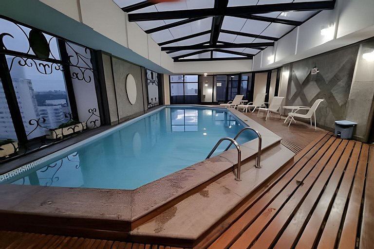 Apartamento, piscina e conforto