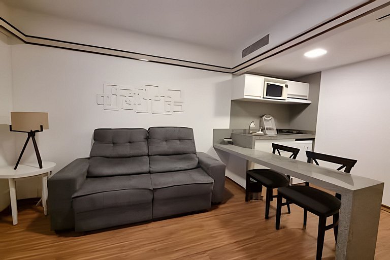 Apartamento, piscina e conforto