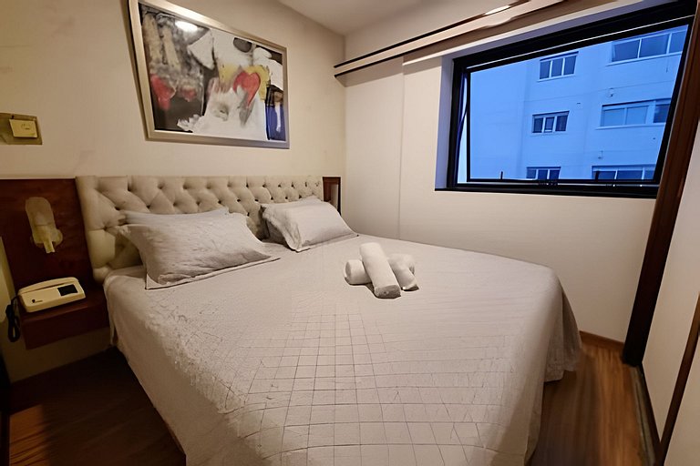 Apartamento, piscina e conforto