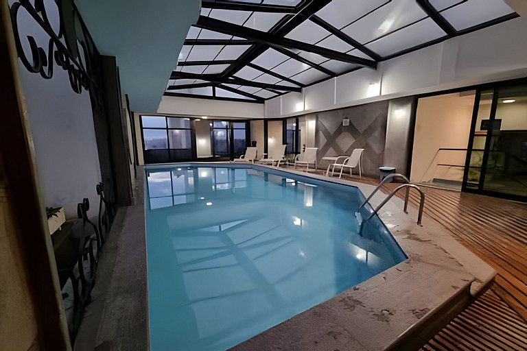 Apartamento, piscina e conforto