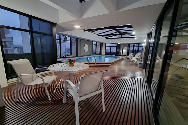 Apartamento, piscina e conforto