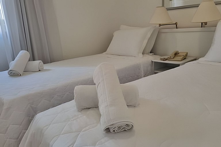 Ap charmoso em hotel no centro do Jardins