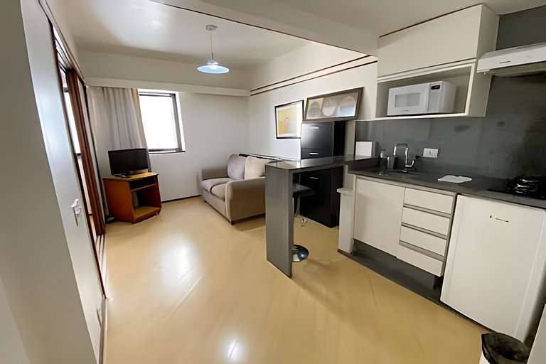 Apto com Piscina e Academia no Jardim Paulista