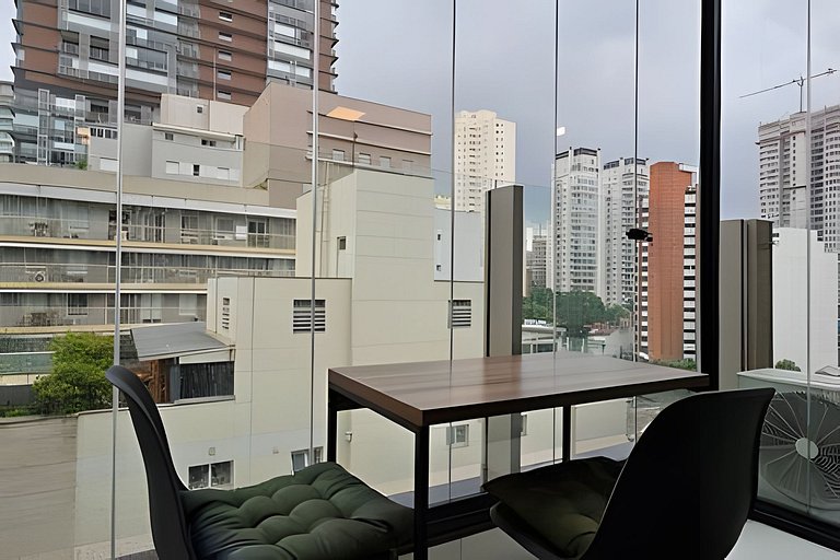 Apto Moderno e estiloso em Pinheiros & WiFi Rápido