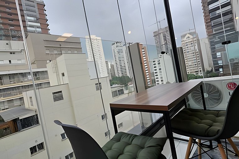Apto Moderno e estiloso em Pinheiros & WiFi Rápido