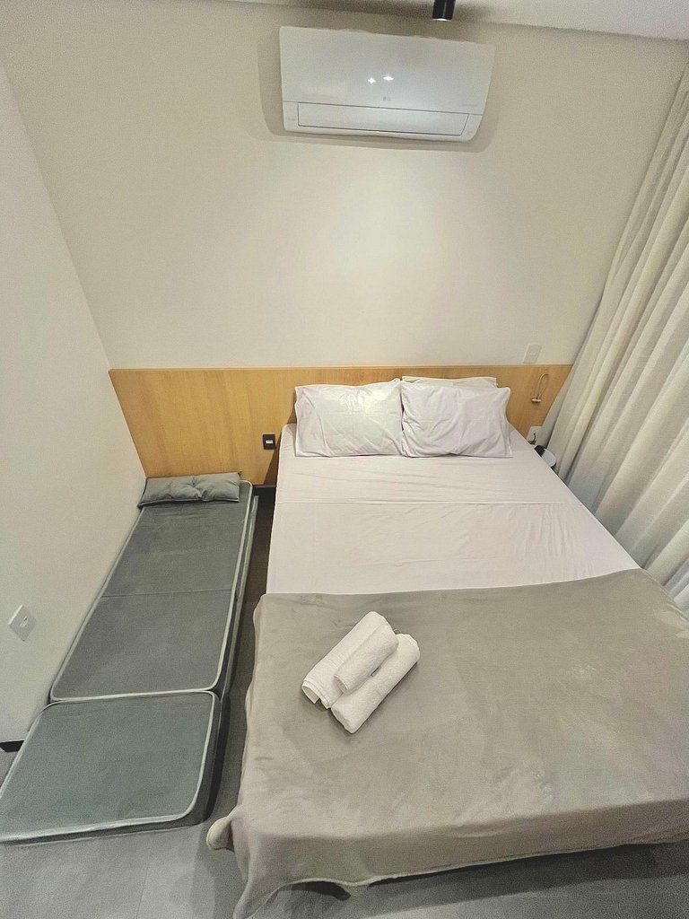 Studio c/ Piscina e Academia