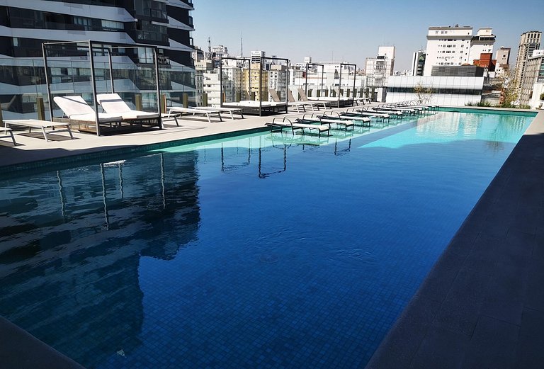 Apartamento top em Pinheiros: Piscina + Gym