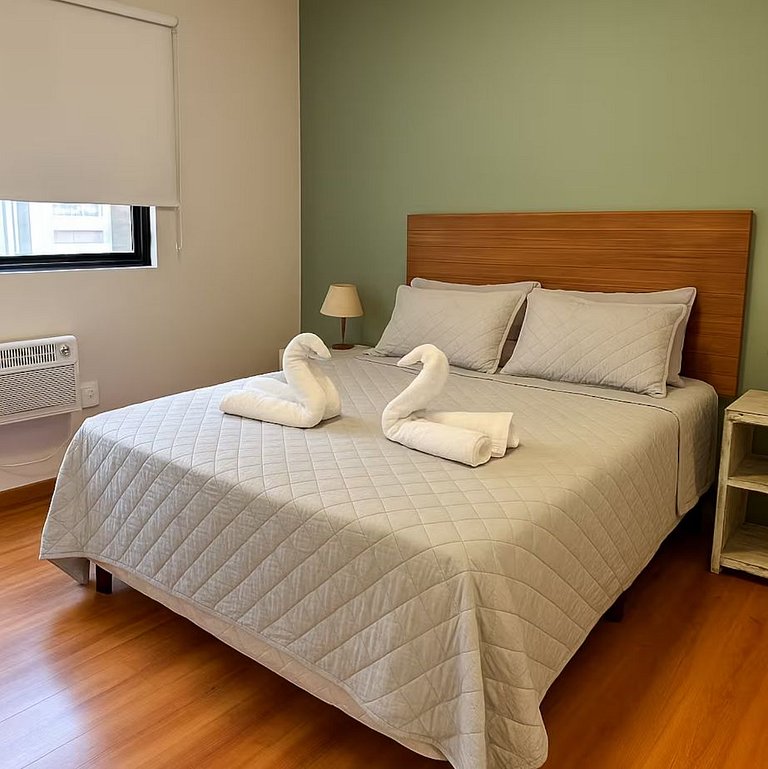Apto completo no Hotel La Residence