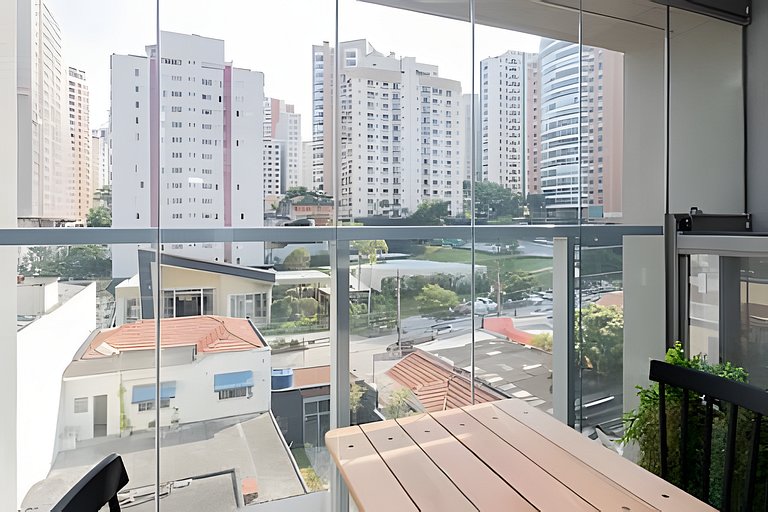 Ap estiloso com academia Allianz