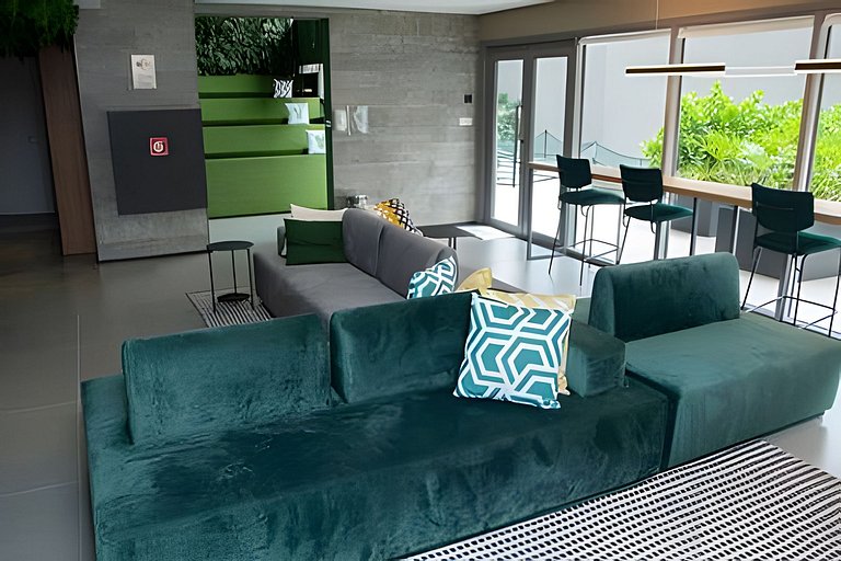 Studio na Vila Mariana piscina