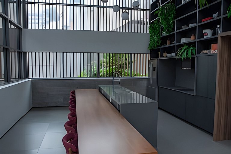 Studio c/ academia próx. metrô