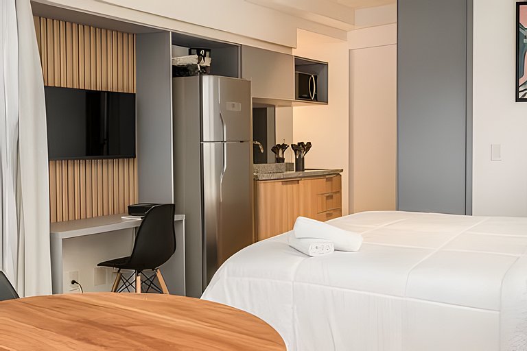 Studio confortável a 200m da Av. Paulista