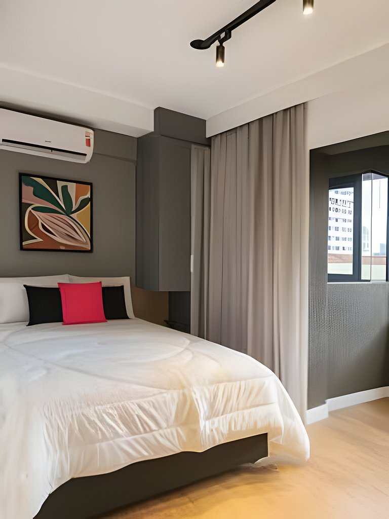 Studio|Piscina|Academia|Jardim Paulista