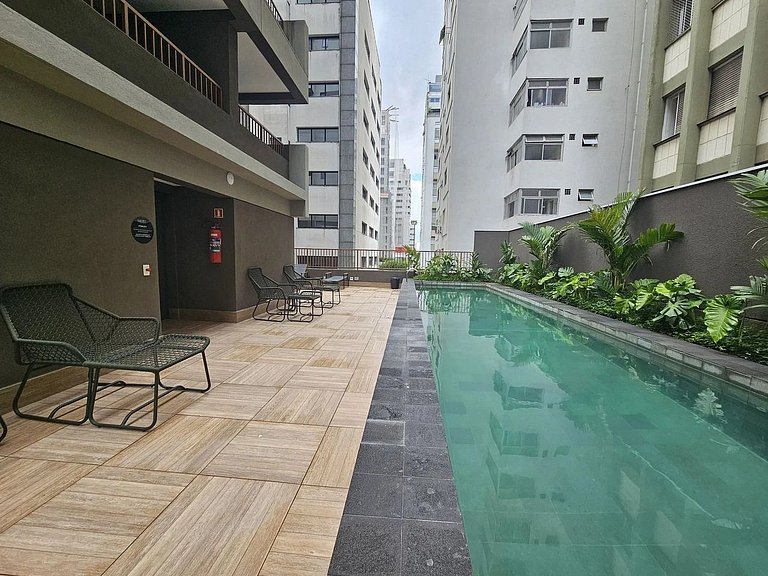 Apto Jardim Paulista ao lado do mêtro Trianon-Masp