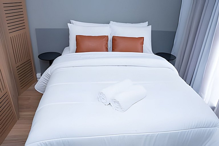 Flat com cozinha completa – Cidade Jardim SP