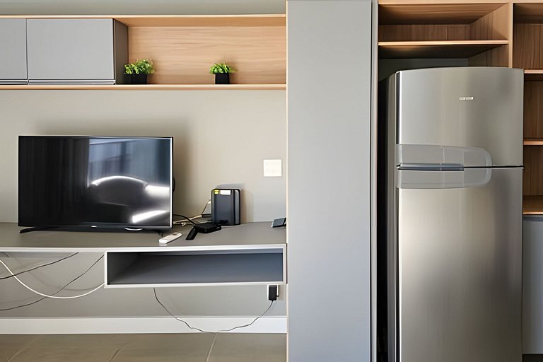 Flat completo na Vila Olímpia