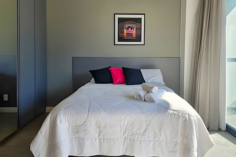 Flat completo na Vila Olímpia