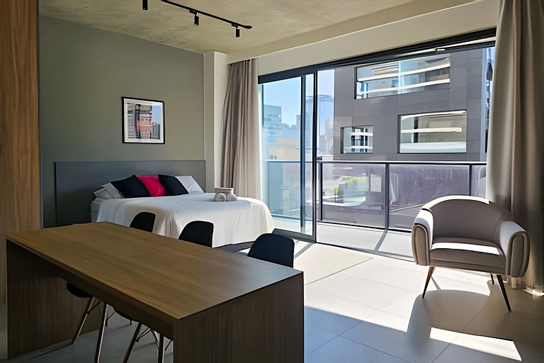 Flat completo na Vila Olímpia