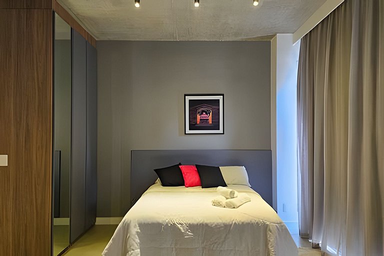 Flat completo na Vila Olímpia