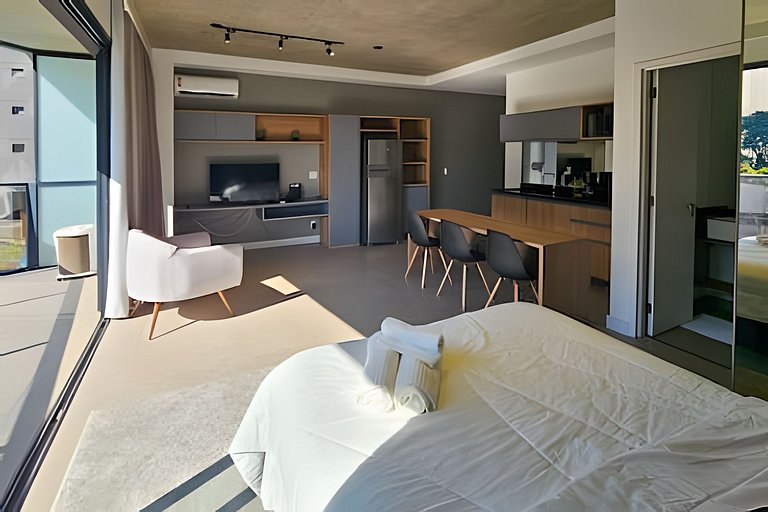 Flat completo na Vila Olímpia