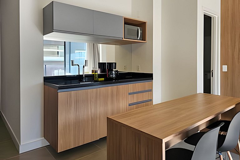 Flat completo na Vila Olímpia
