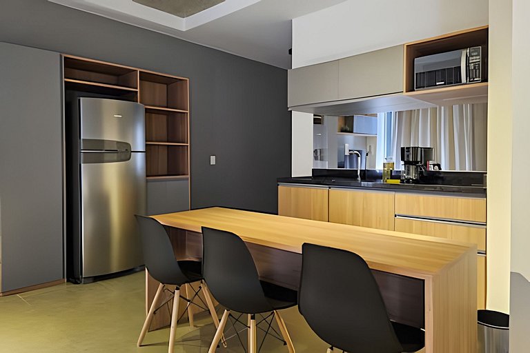 Flat completo na Vila Olímpia