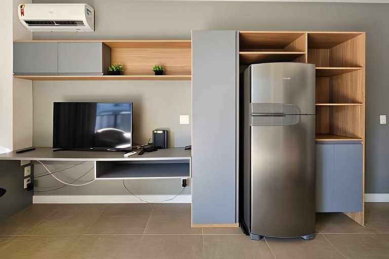 Flat completo na Vila Olímpia