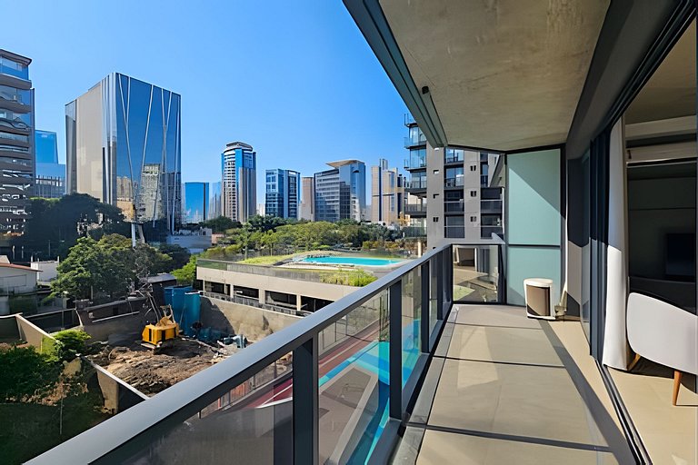 Flat completo na Vila Olímpia