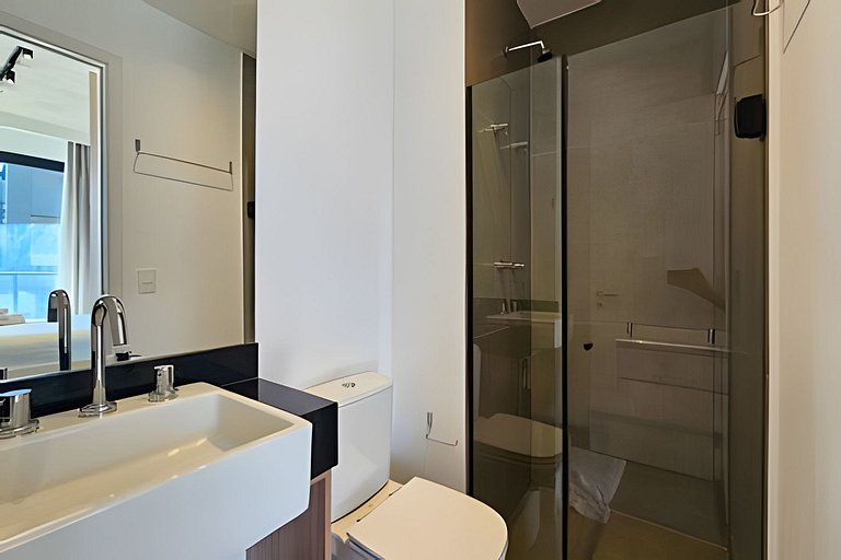Flat completo na Vila Olímpia
