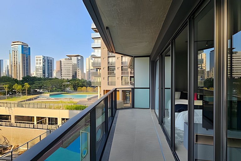 Modernidade e conforto no coração da Faria Lima