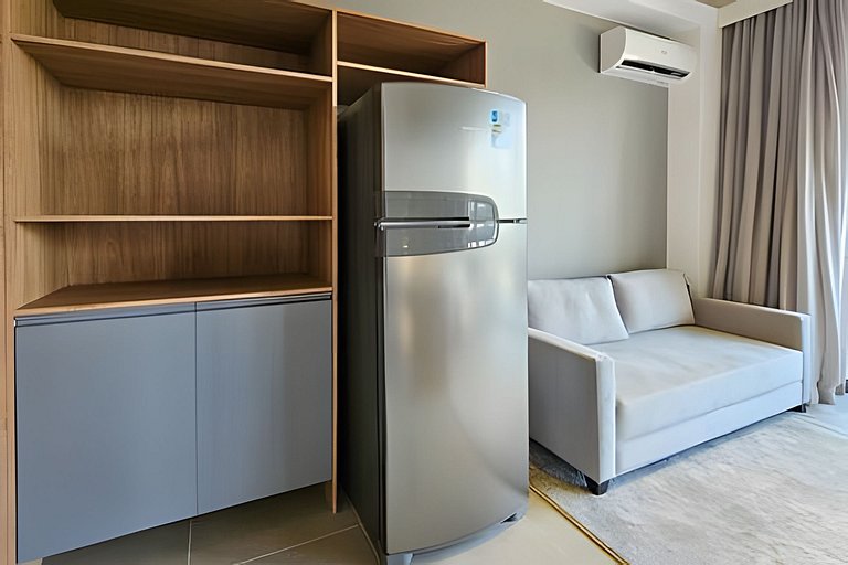 Modernidade e conforto no coração da Faria Lima