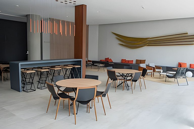 Modernidade e conforto no coração da Faria Lima