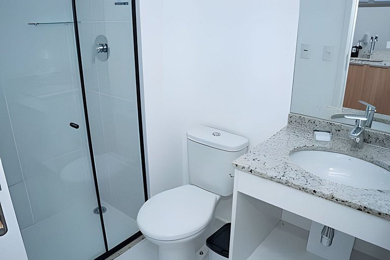 Studio c/ Piscina e Academia | SP Centro