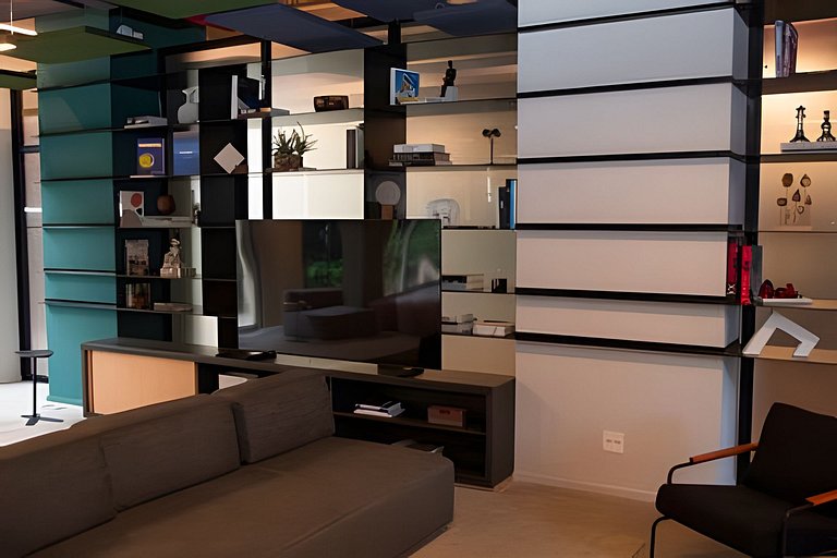 Studio c/ Piscina e Academia | SP Centro