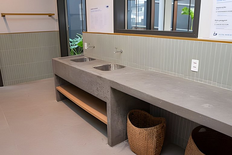 Studio c/ Piscina e Academia | SP Centro